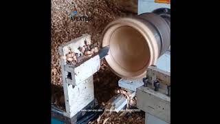 Large Bowl Turning Lathe factory， ATC CNC Wood Lathe factory