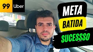 Tenha sua META !!! Quarta feira de aplicativos UBER e 99pop.