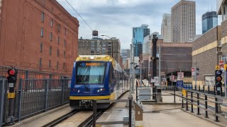 Twin Cities Metro Blue Line Target Field - Mall of America Type III LRV (Siemens S700)