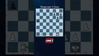 Maximize Your Attack with the Chess Desperado Sacrifice #shorts