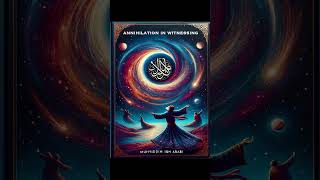 Muhyiddin Ibn Arabi - Annihilation in Witnessing  #spiritualityinislam #awakening