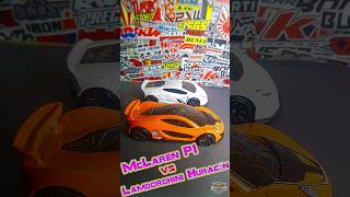 Hot Wheels Lamborghini vs McLaren #hotwheels  #diecast  #cars  #racing