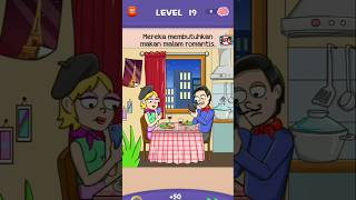 MEREKA MEMBUTUHKAN MAKAN MALAM ROMANTIS #games #braindom3 #braindom2 #braindom2gamelevel