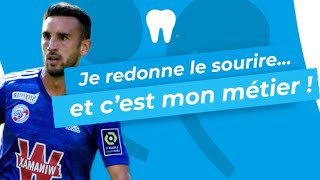 Je redonne le sourire.. et c’est mon métier ! #RCSA 🦷⚽️