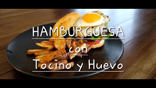 Mejor Hamburguesas Caseras con Tocino y Huevo