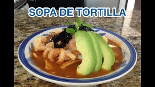 🍜 SOPA DE TORTILLA 🍜