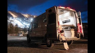 Custom Camper Van Trip to Bristol Ski Resort NY