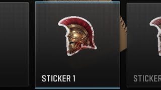 Modern Warfare 3 - "Blood On Bronze" Sticker