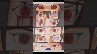 Drawing Kakashi Hatake Mangekyou Sharingan #shorts #youtubeshortsfeature #ytshortsindia