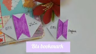 How to make Bts bookmark |BTS craft