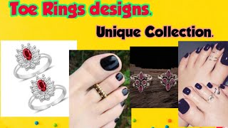 Toe Rings , Unique Toe ring designs . Make a smart look.