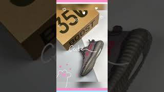 #Yeezy 350V2 "Black" 新灰橙完美鞋型多次校准 低趴姿态匹配