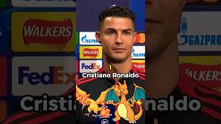 Footballer's Favorite Pokemon #shorts   #football  #cristianoronaldo