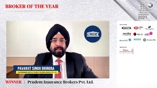 Broker of the Year - Prudent Insurance Brokers Pvt. Ltd.