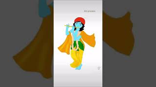 #Art #shorts #Krishna How to draw