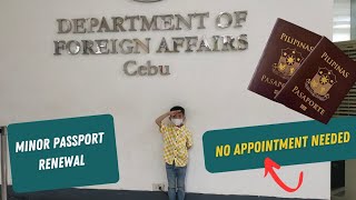 How to Renew Passport with Minor • No appointment needed