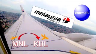 ✈︎ FULL FLIGHT ✈︎ Malaysia Airlines // Manila to Kuala Lumpur // Boeing 737-800