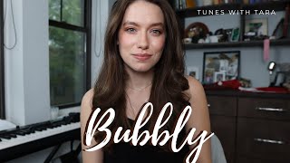 BUBBLY | Tunes with Tara | Tara Jamieson Covers Colbie Callait