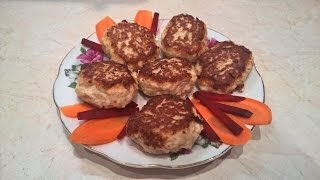 Куриные котлеты рецепт. Приготовление котлет куриных. Простой рецепт.