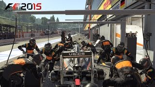 F1 2015 [PS4] - Force India VJM08 @ Circuit de Spa-Francorchamps (Event Mode) Gameplay