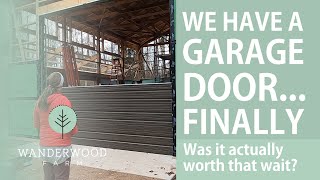 We FINALLY have a GARAGE DOOR (045)