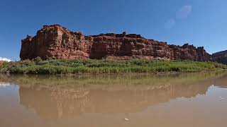 Rafting Colorado river in Utah, Canyonlands park