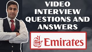 Emirates Video Interview Questions and Answers / How many questions ? / How many Rounds? / Explained