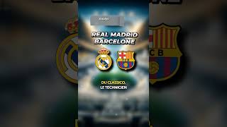 Prono foot Real Madrid FC Barcelone #pronostic