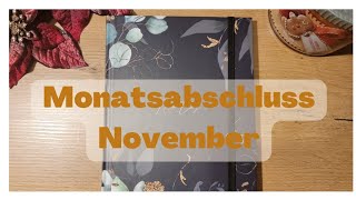 Monatsabschluss November 2022 | Familienbudget mit echten Zahlen | leider 2 Kategorien im Minus....