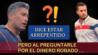 Actor y modelo asaltó banco dice estar arrepentido pero al preguntarle por el dinero borró