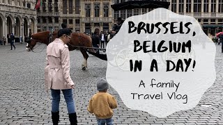 Visit Brussels in a Day!| Chocolate shopping at Royal Gallery of Saint Hubert!| #familytravel