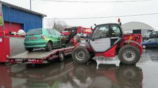 Odvoz autovraků od zákazníků za každého počasí