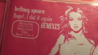 Britney Spears - Oops!... I Did It Again Remixes CD UNBOXING