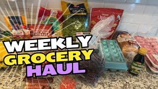 WEEKLY GROCERY HAUL | SHOP WITH ME FOR A FAMILY OF 3 | Work Lunches