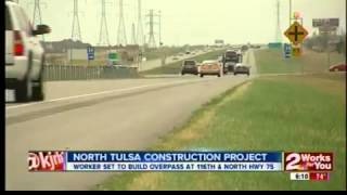 Overpass construction set for U.S. Hwy 75, 116th Street N.