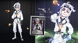 PRISONER GAMEPLAY | RICE | NEW (A) COSTUME | Identity V x B.Duck Crossover Part 2