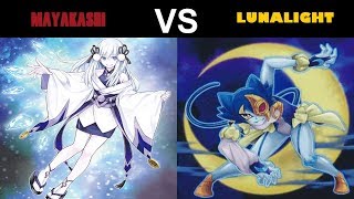 YuGiOh Duel - Mayakashi vs Lunalight