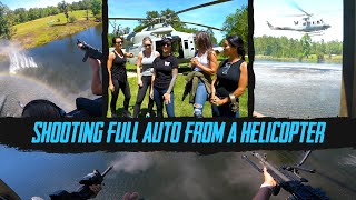 Hanging Out of A Helicopter Shooting Full-Autos | At Greystone