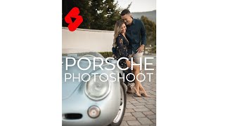 PORSCHE Photoshoot while Traveling #shorts