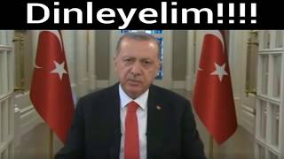 DİNLEYELİM!!! ERDOĞANIN 24 HAZİRAN SEÇİMİ KUNUŞMASI