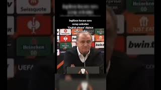 Fatih Terim İngilizce Dersi