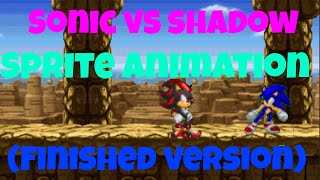 Sonic Vs Shadow Sprite Animation (Full Version)