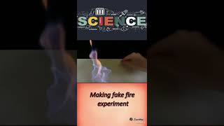 Making Fake Fire #Experiment #fire #hacks