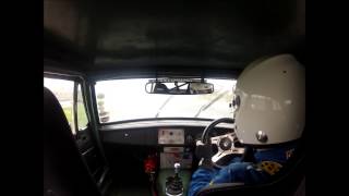 MGB GT V8 in SMRC Classics Knockhill 4th May 2014 Race 2