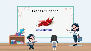 Types Of Pepper #khmerenglish  #eveydayenglish #kids #englishfluency #fluencies