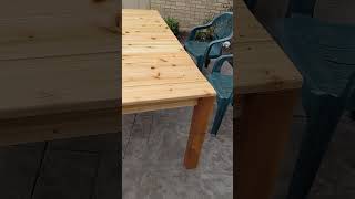 Fast Woodworking an outdoor table