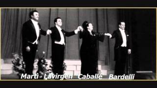 CABALLE' - MARTI' - BARDELLI - LAVIRGEN - Concert Radio National de Espana LIVE 1968