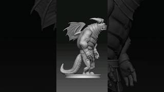 zbrush creature sculpt 지브러쉬 크리쳐 몬스터 모델링