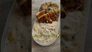 corn white sauce part 3| white sauce recipe| homemade white sauce #sauce #trening #wow