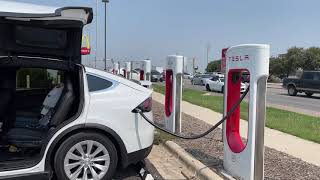 Tesla Super Charging Station in Schertz, Tx